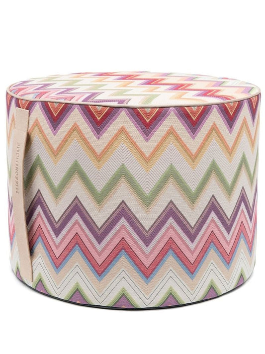 Multicolour Agadir Cylindrical Stool
