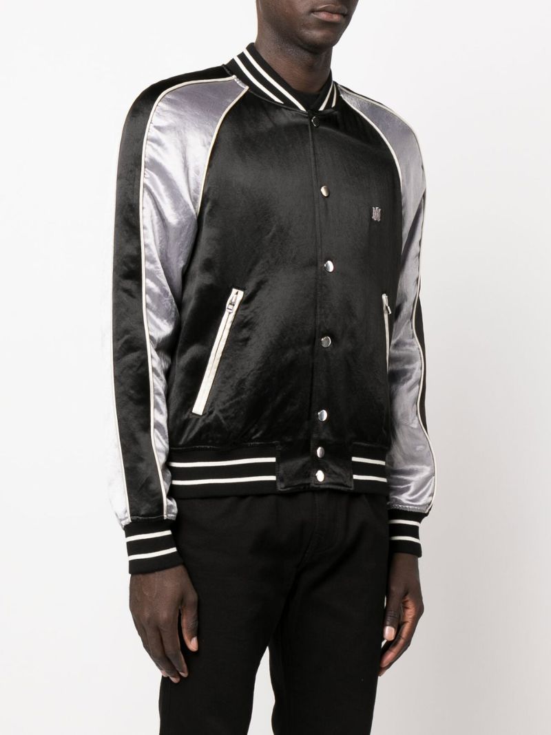 Black Souvenir Bomber Jacket