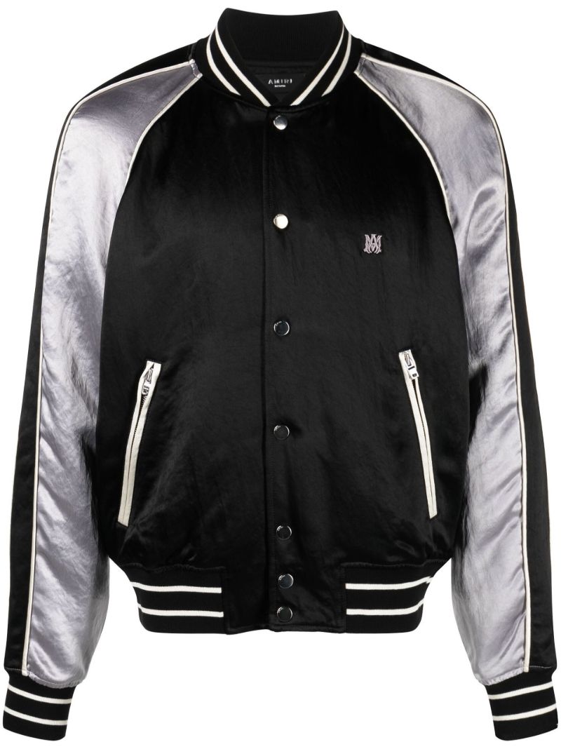 Black Souvenir Bomber Jacket