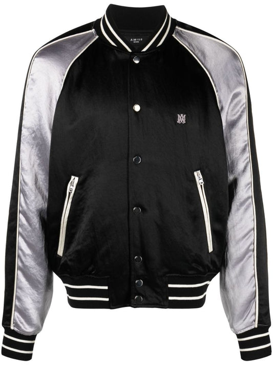 Black Souvenir Bomber Jacket