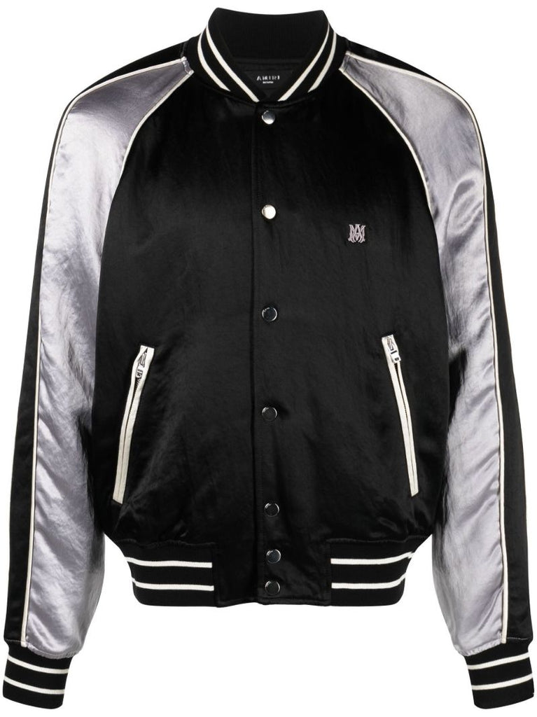 Black Souvenir Bomber Jacket