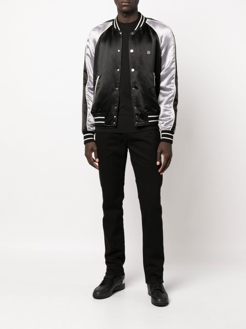 Black Souvenir Bomber Jacket
