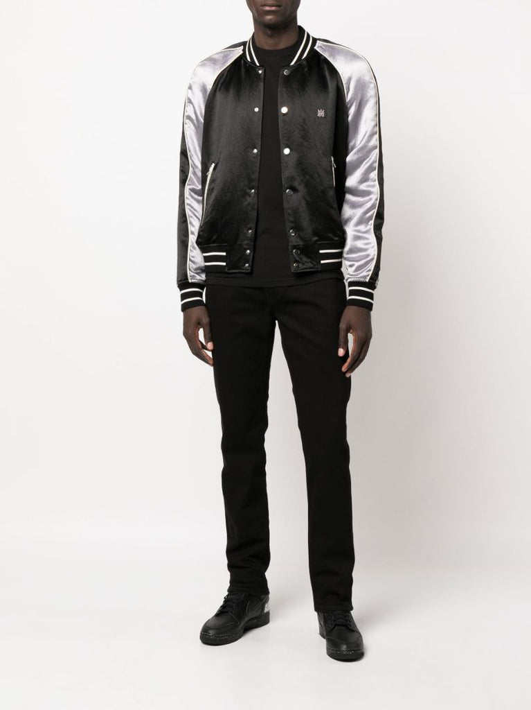 Black Souvenir Bomber Jacket
