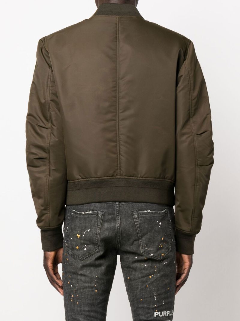 Green Bones Varsity Bomber Jacket