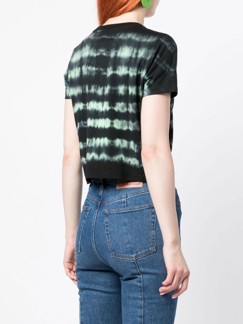 Black Baby Tie-dye Cotton T-shirt