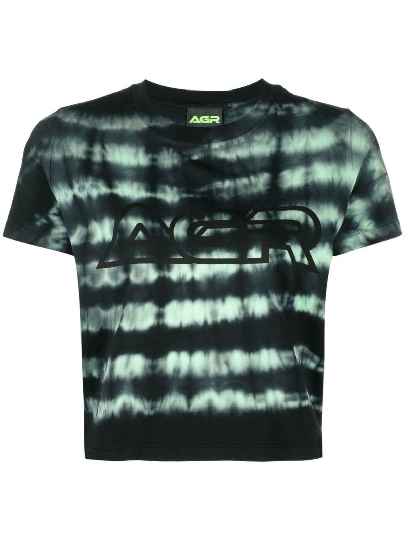 Black Baby Tie-dye Cotton T-shirt