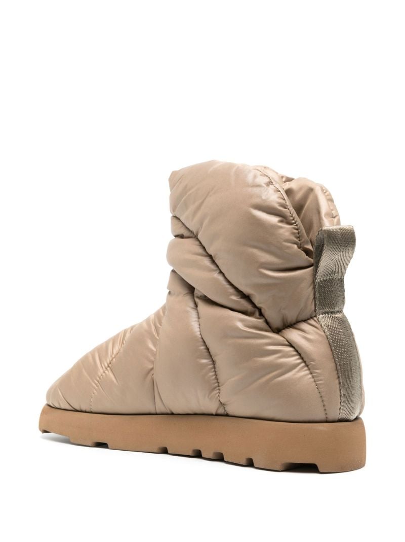 Brown Luna Padded Ankle Boots