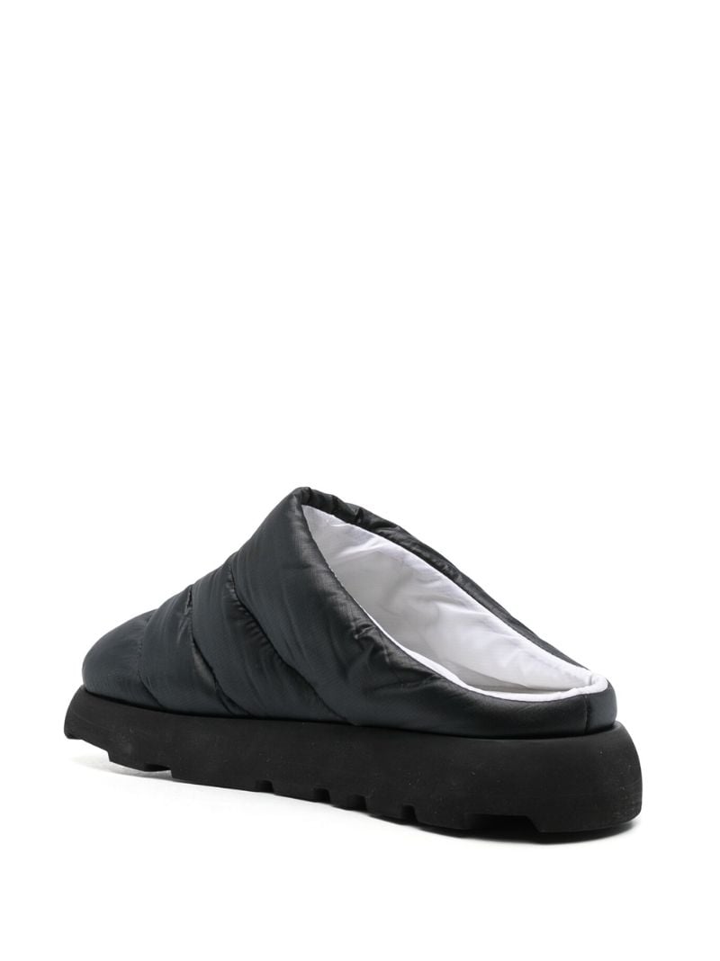 Black Onda Padded Slippers