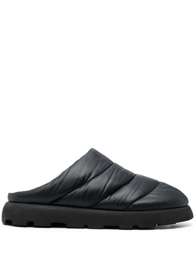 Black Onda Padded Slippers