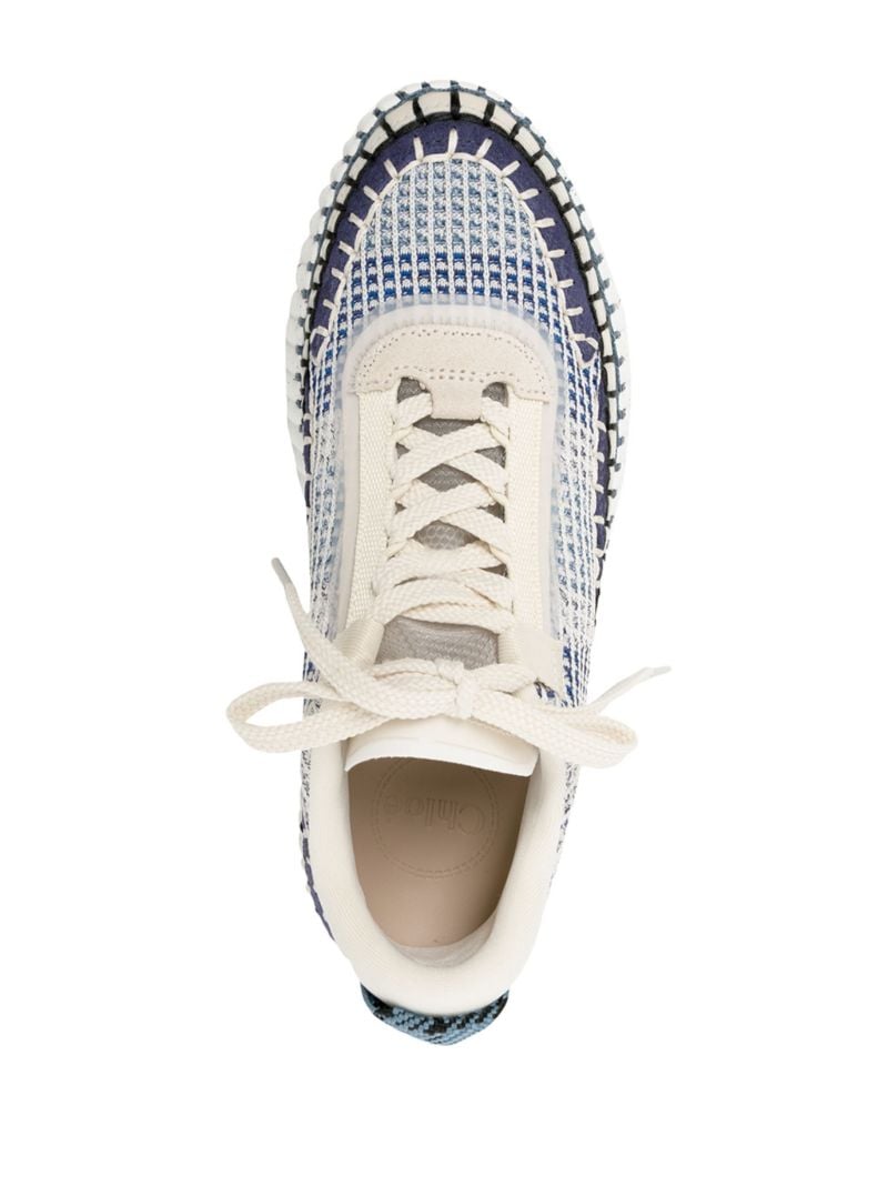 Blue Nama Recycled Mesh Sneakers