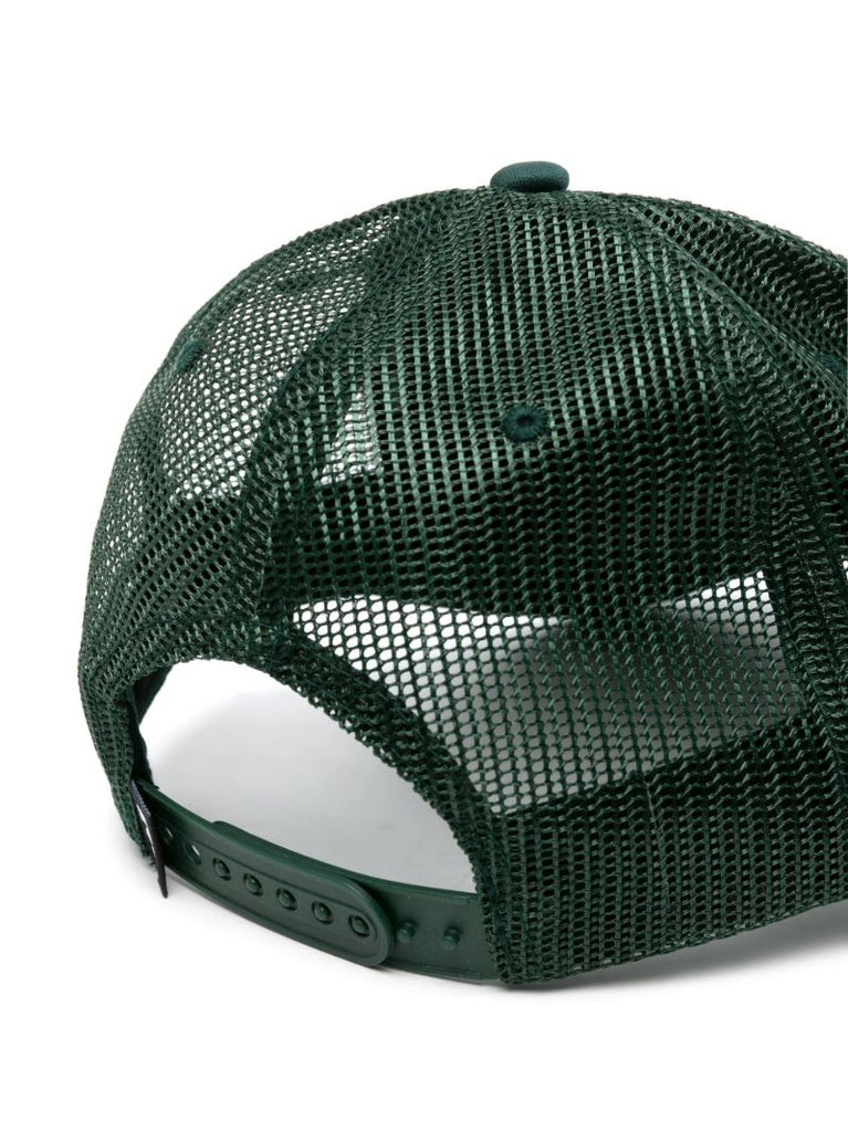 Green Miller Panelled Cap