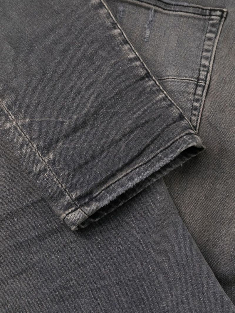 Grey Mx1 Ultra Suede Skinny Jeans