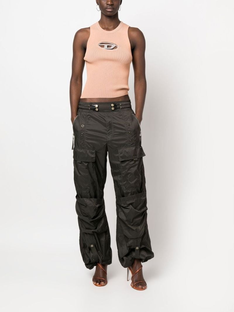 Green P-lucrezia Cargo Trousers