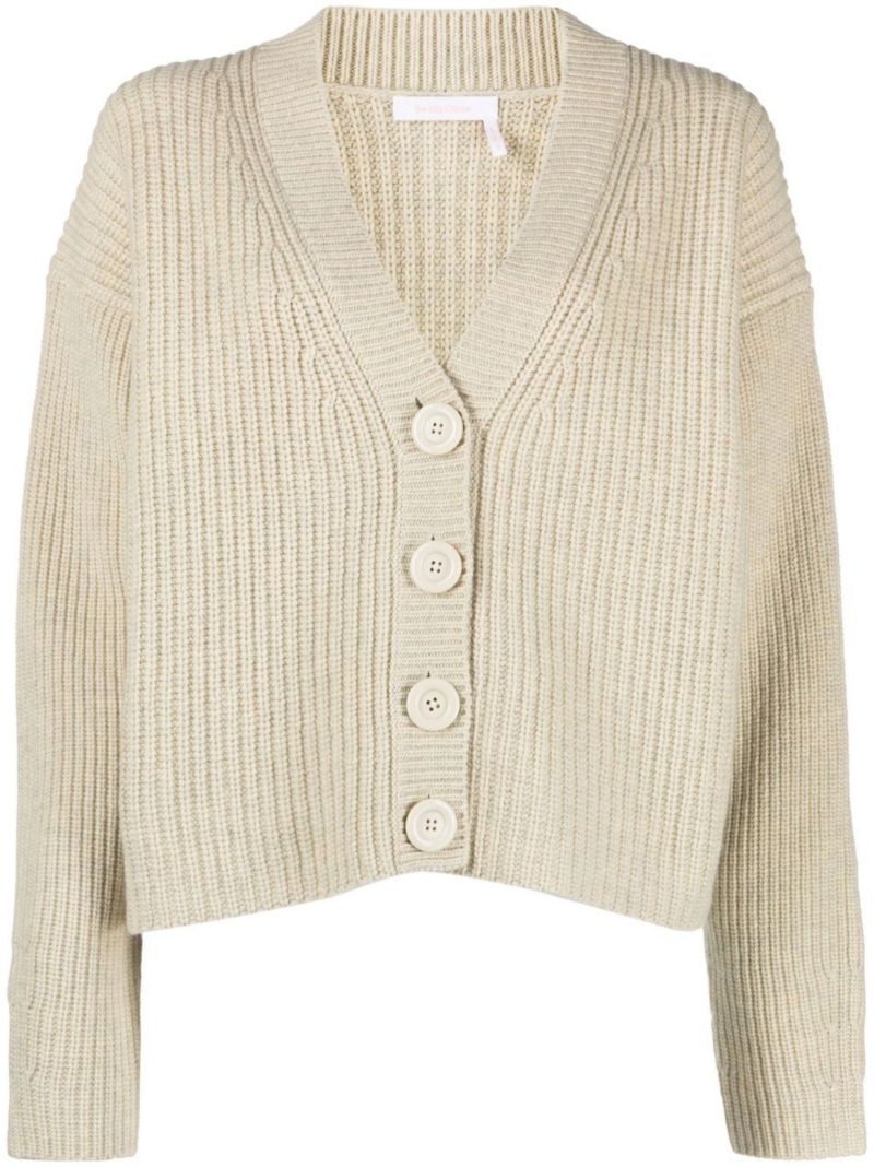 Neutral Knitted Cardigan