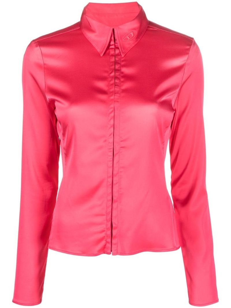 Pink C-brea Long Sleeve Shirt