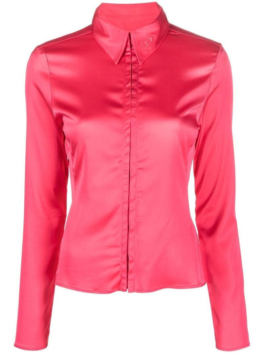 Pink C-brea Long Sleeve Shirt