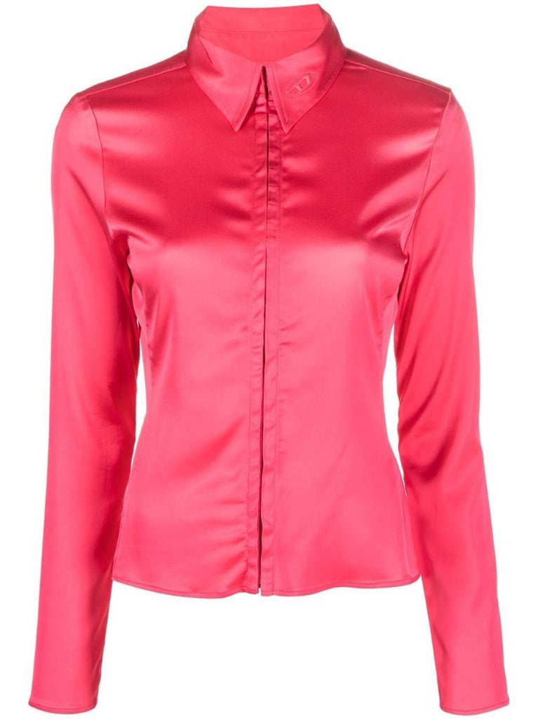 Pink C-brea Long Sleeve Shirt