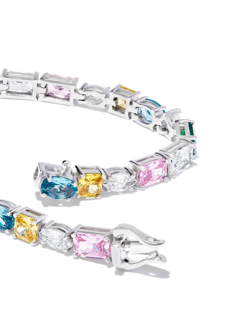 Sterling Silver La Croisette Tennis Bracelet