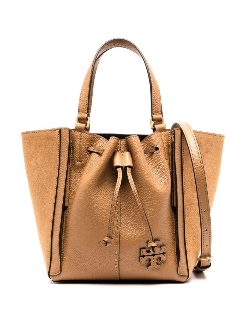 Brown Mcgraw Dragonfly Leather Tote Bag