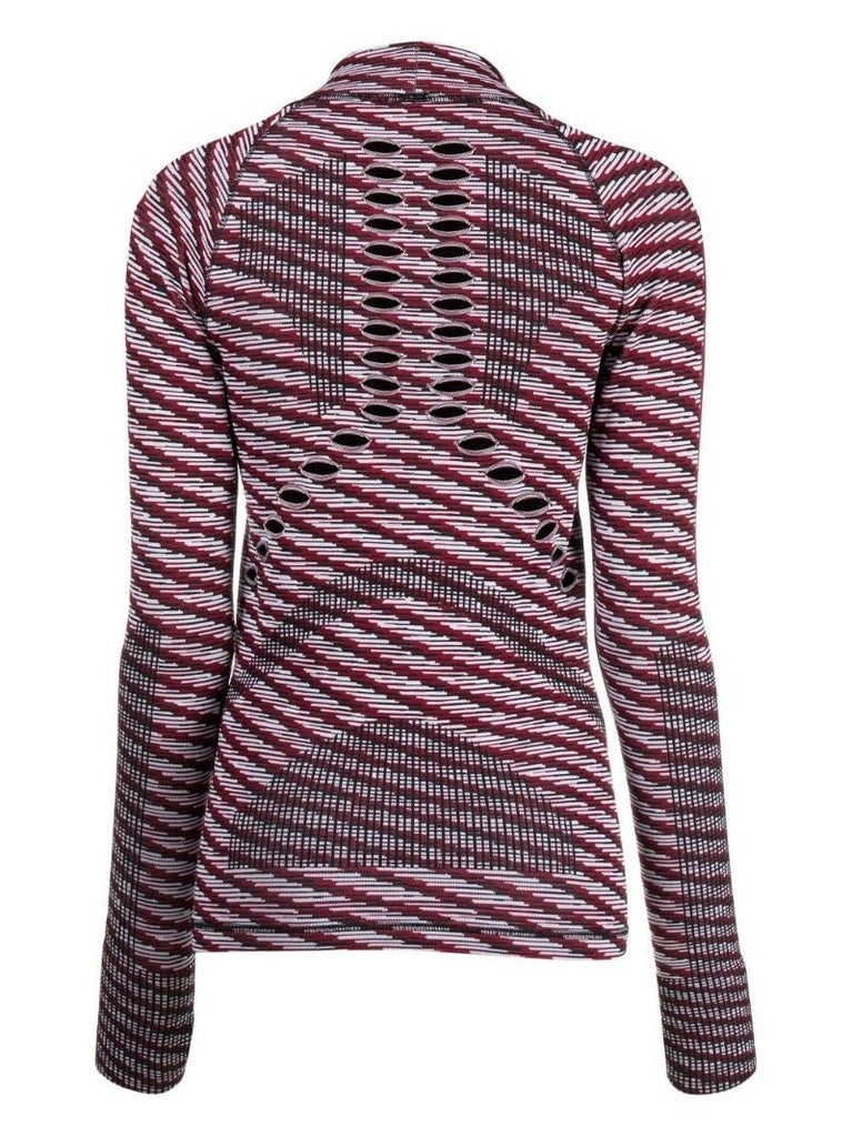 Red Truepurpose Yoga Top