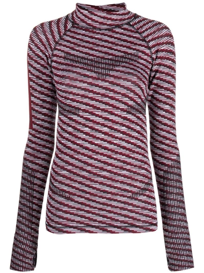 Red Truepurpose Yoga Top