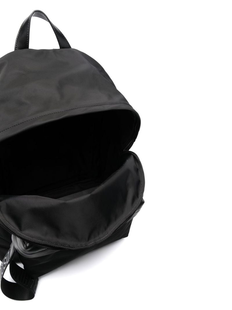 Black Logo Backpack