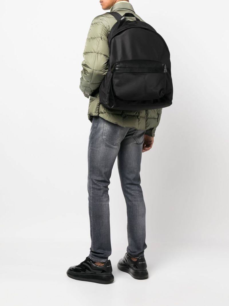 Black Logo Backpack