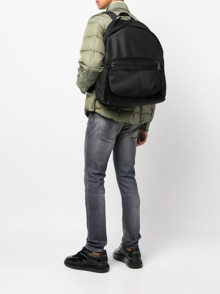Black Logo Backpack