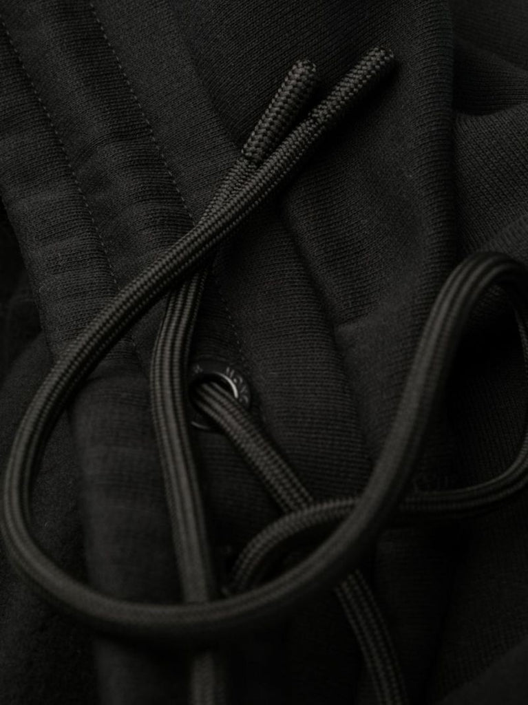 Black Logo Patch Track Pants