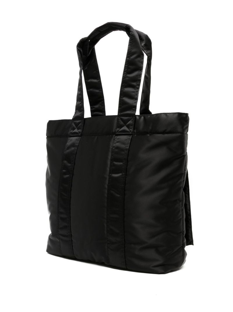 Black Tanker Nylon Tote Bag