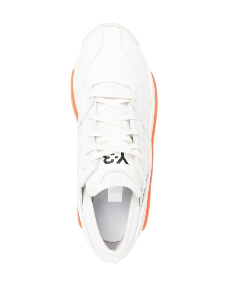 White Hokori Iii Leather Sneakers