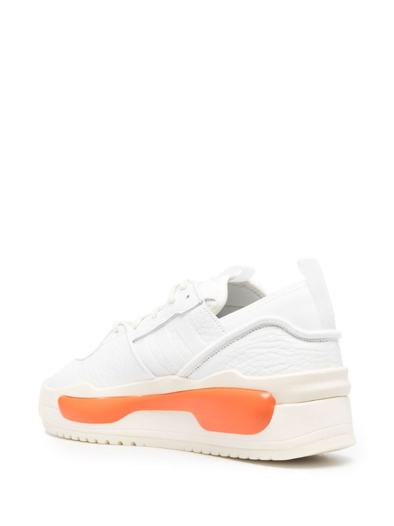 White Hokori Iii Leather Sneakers
