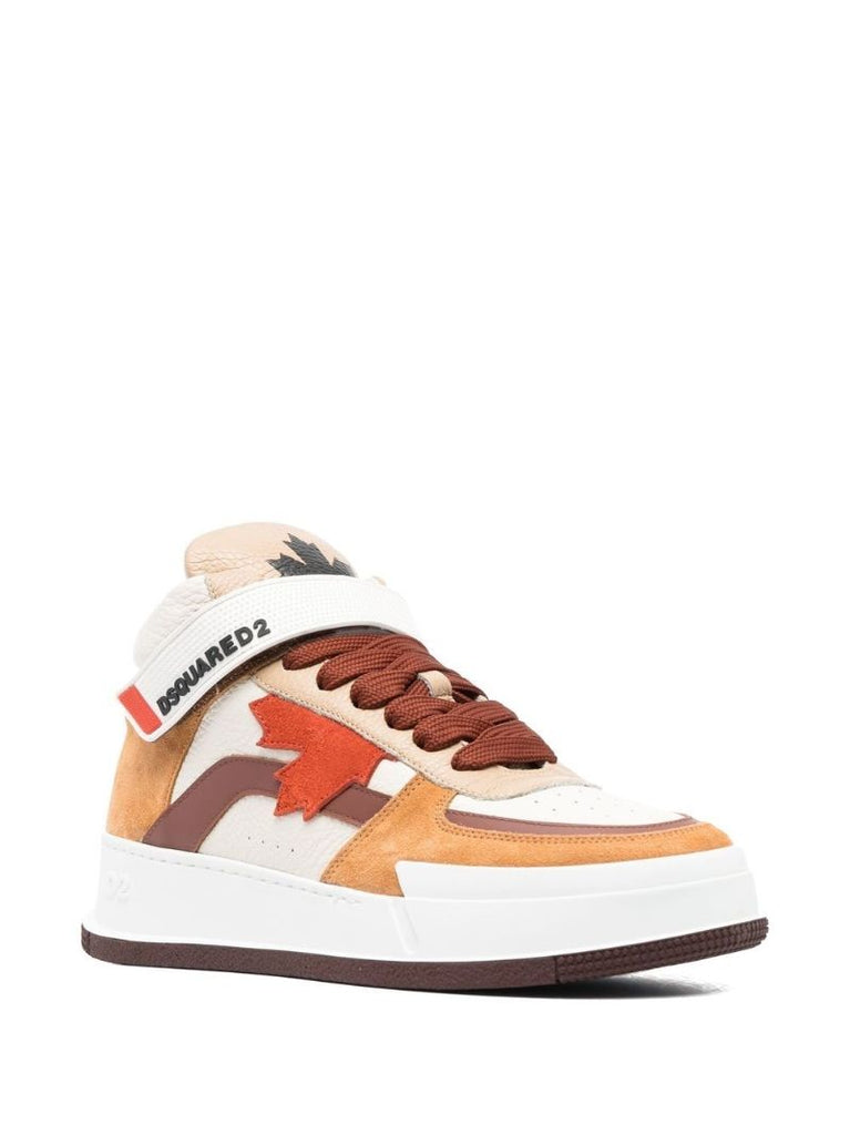 White Canadian High-top Sneakers