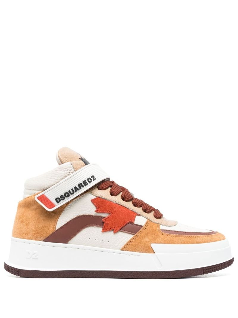 White Canadian High-top Sneakers