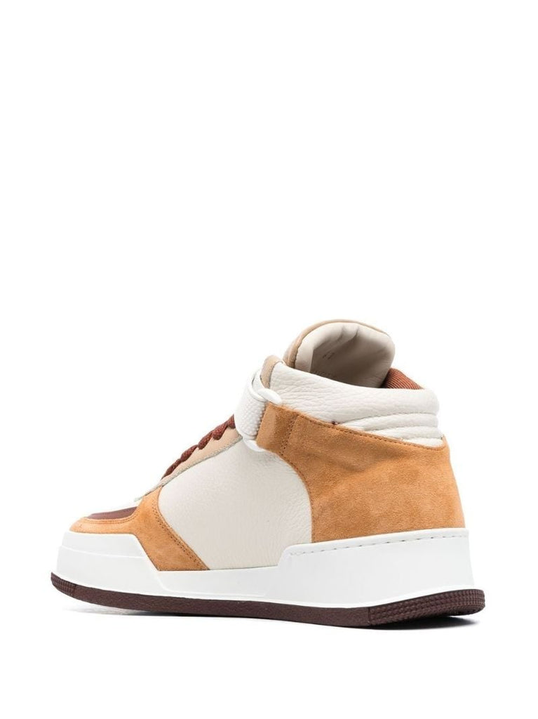 White Canadian High-top Sneakers