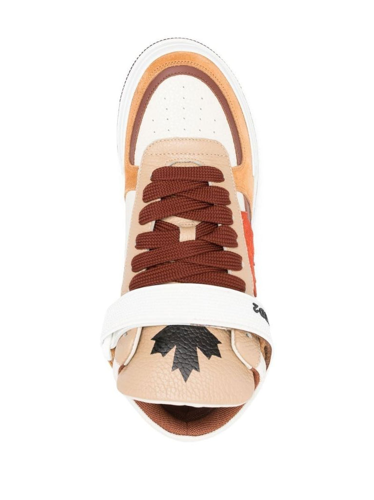 White Canadian High-top Sneakers
