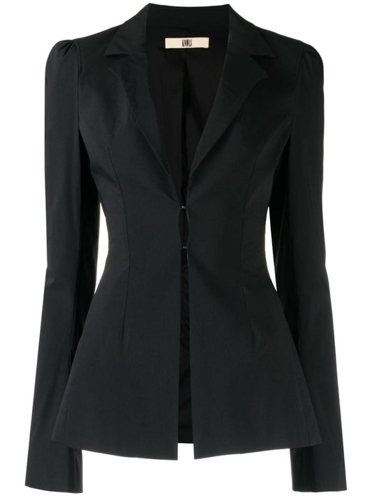 Black Single Breasted Blazer