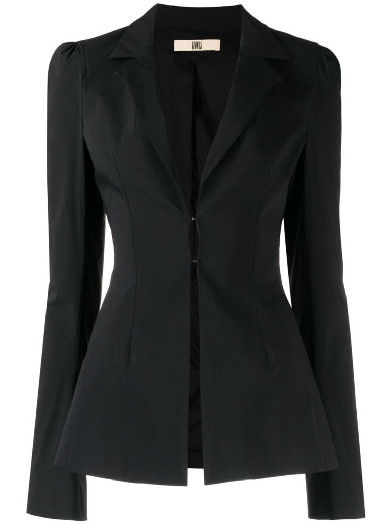 Black Single Breasted Blazer