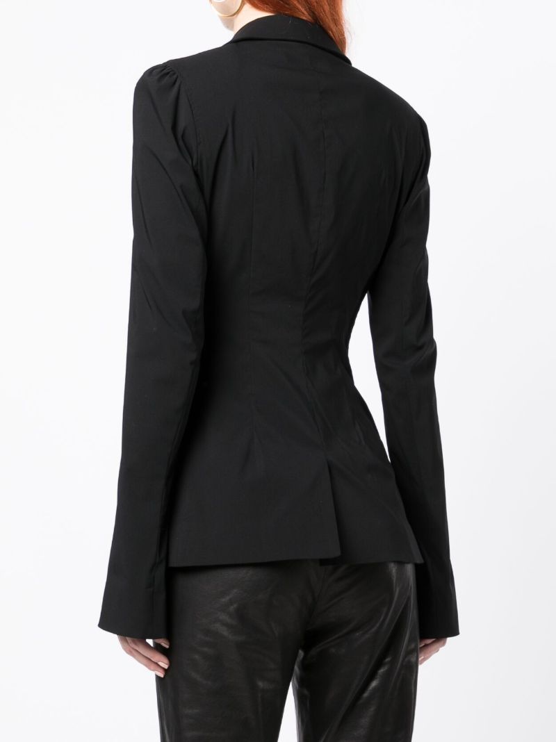 Black Single Breasted Blazer