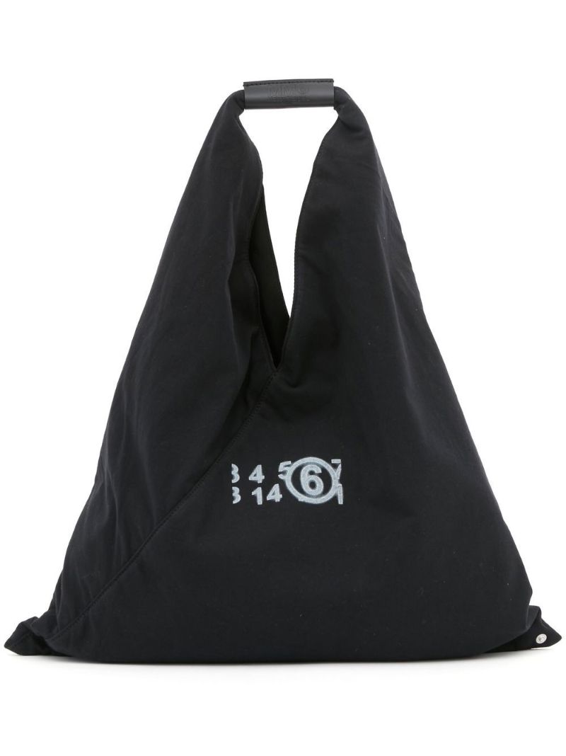Black Numbers Logo Tote Bag
