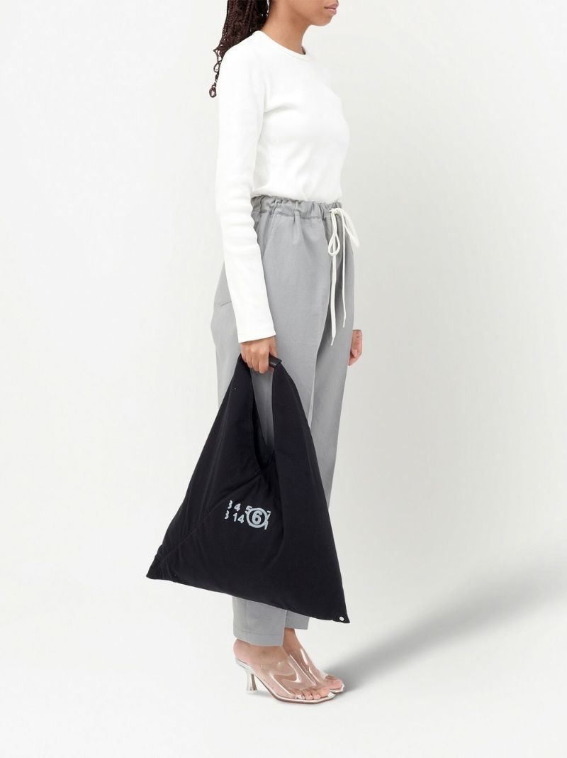 Black Numbers Logo Tote Bag