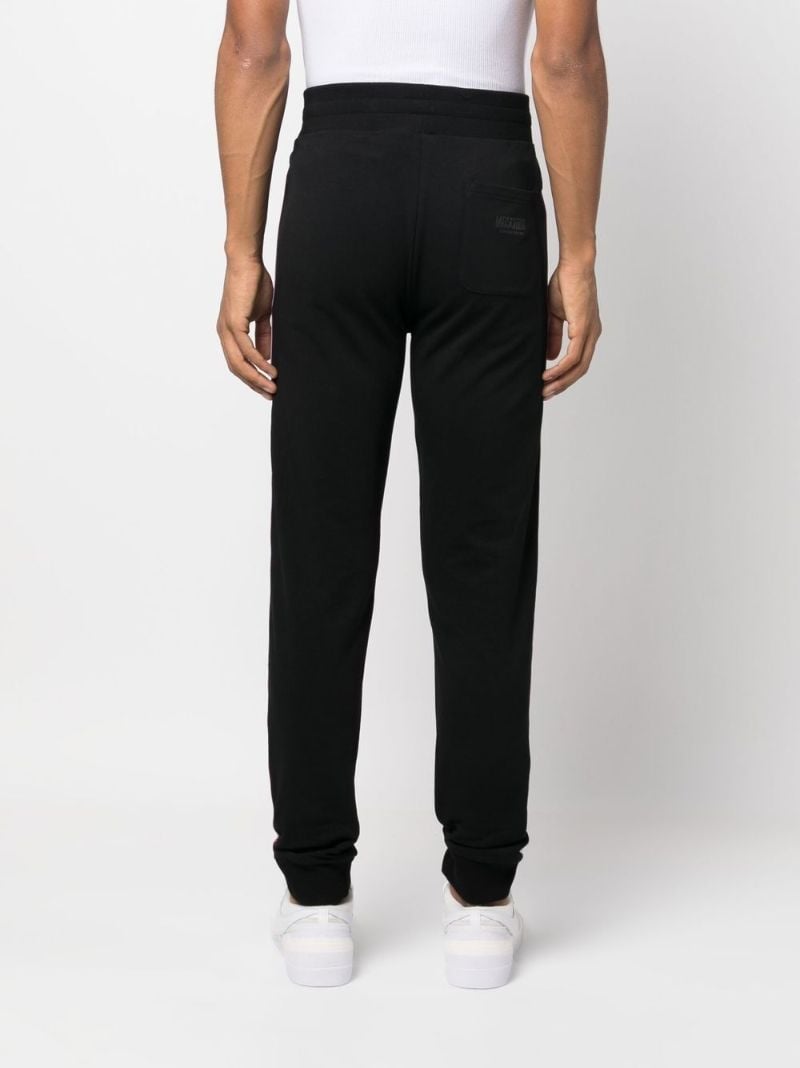 Black Logo Tape Track Pants
