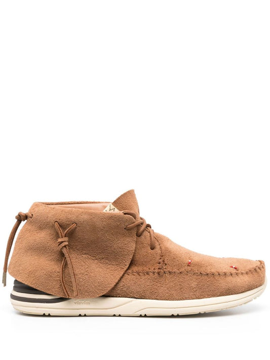 Brown Folk Suede Sneakers
