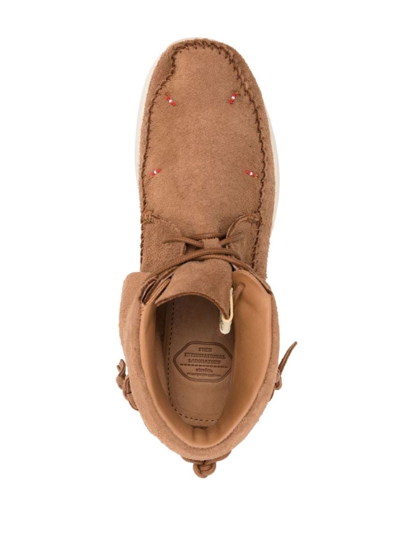 Brown Folk Suede Sneakers