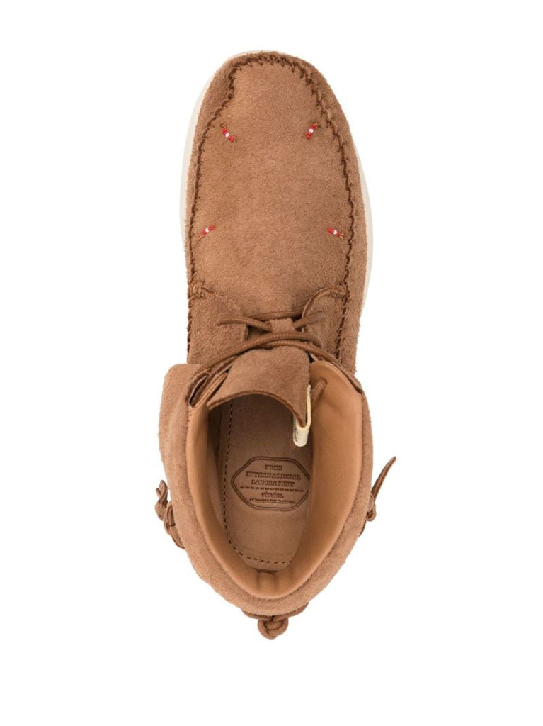 Brown Folk Suede Sneakers