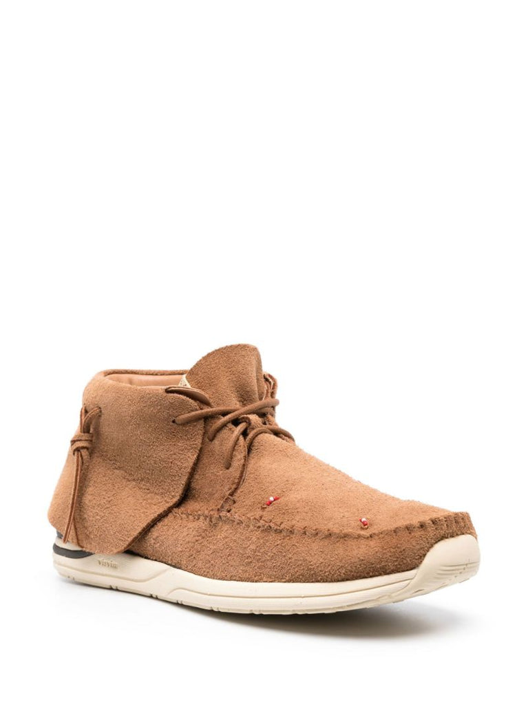 Brown Folk Suede Sneakers