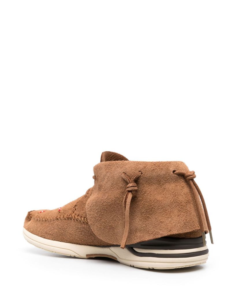 Brown Folk Suede Sneakers