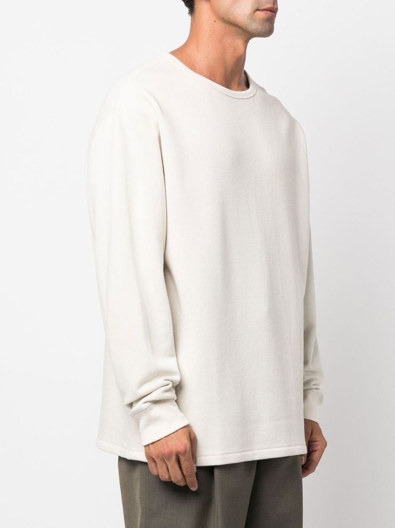 Neutral Dropped Shoulder Sweater