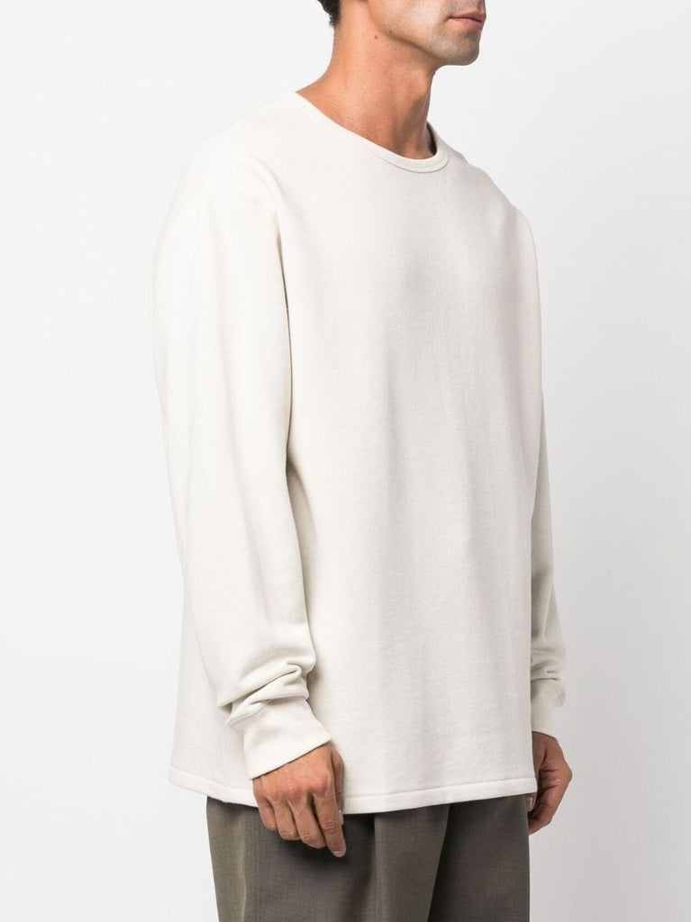 Neutral Dropped Shoulder Sweater