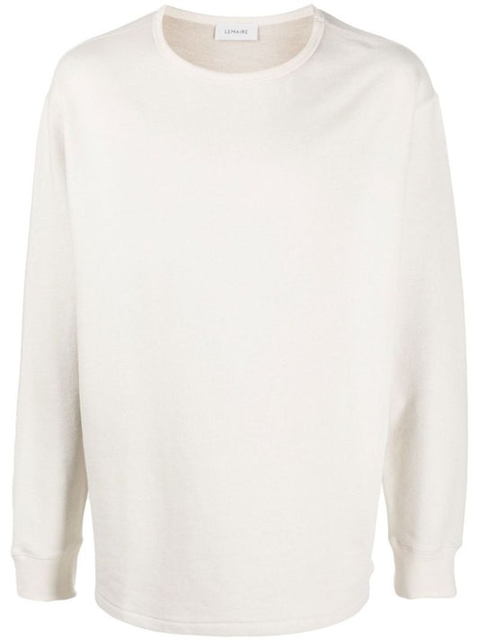 Neutral Dropped Shoulder Sweater